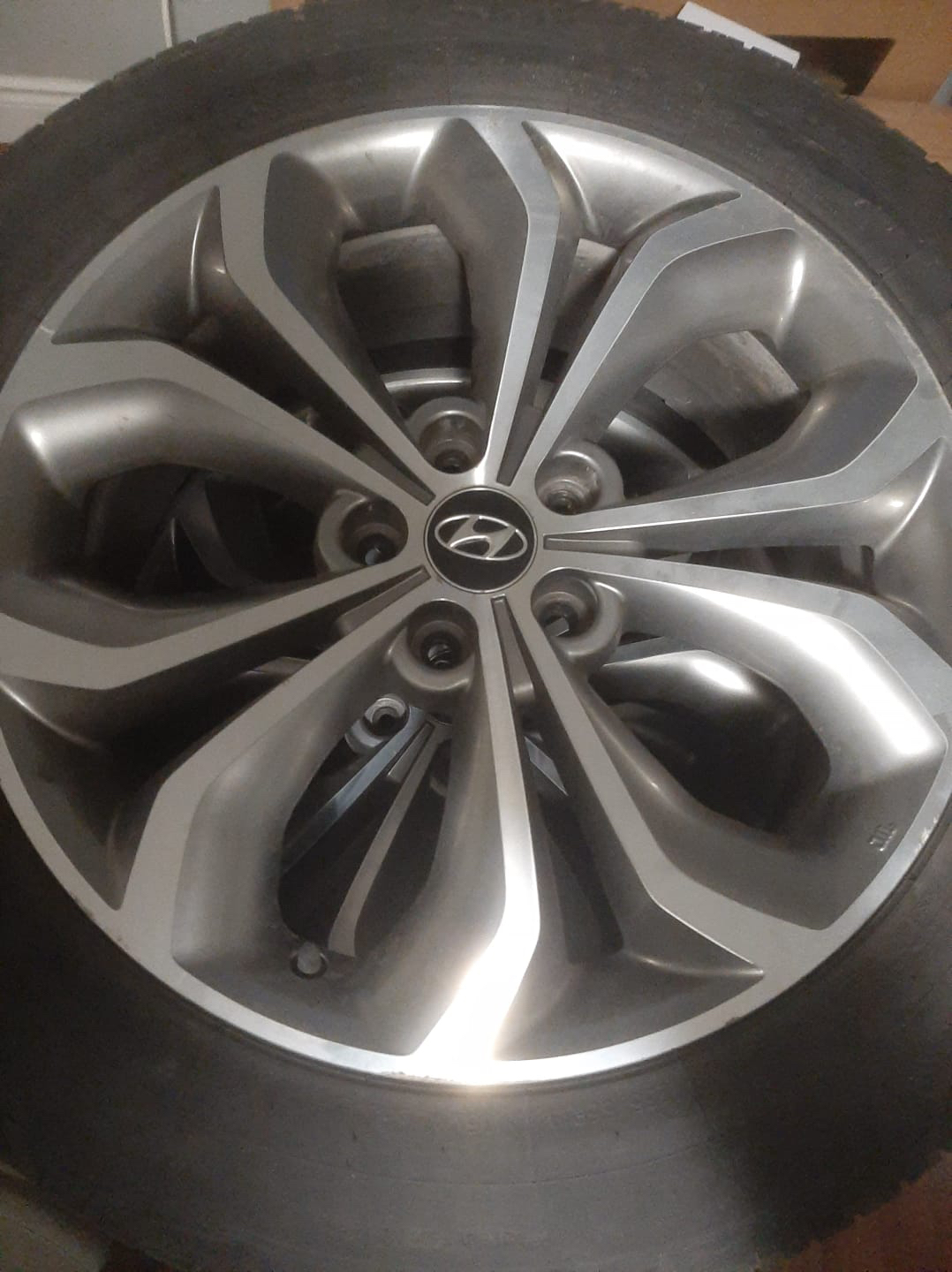 19 inch Hyundai Santafe rims+tires - photo 2