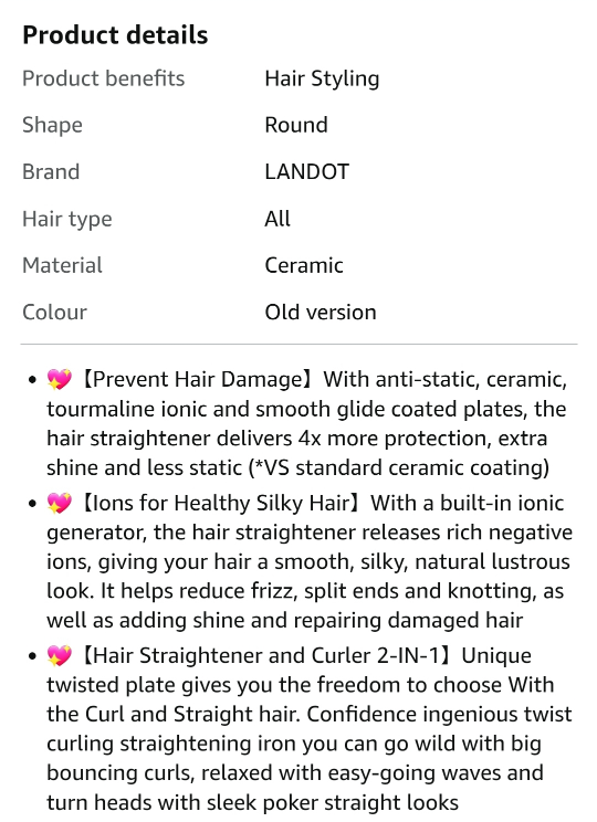 Hair Straightener and Curler 2 in 1 - photo 2