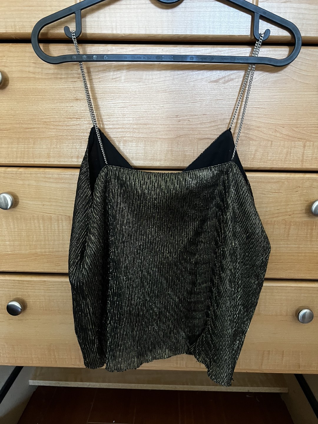 Metallic top. Size 4 - photo 2