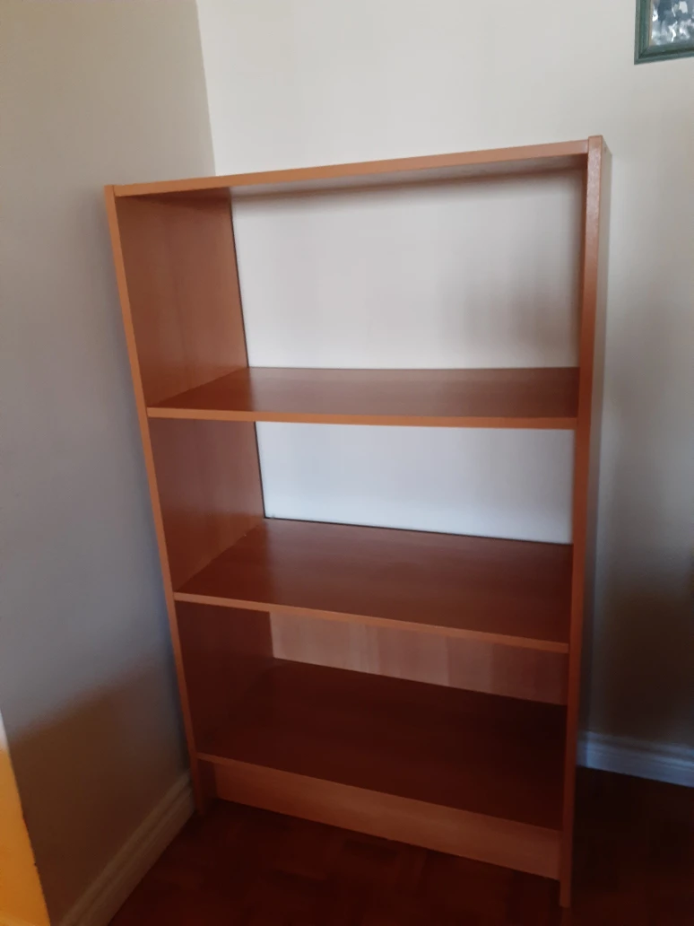 Wooden bookcase 