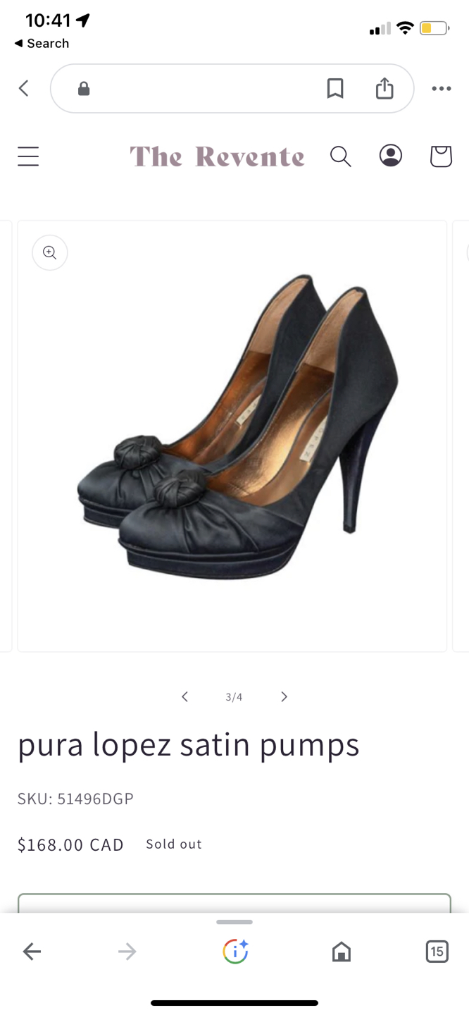 Pura Lopez Satin Pumps image indicator(2)