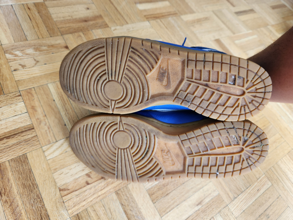 Nike zoom dunk high premium blue, white, and gum. - photo 5