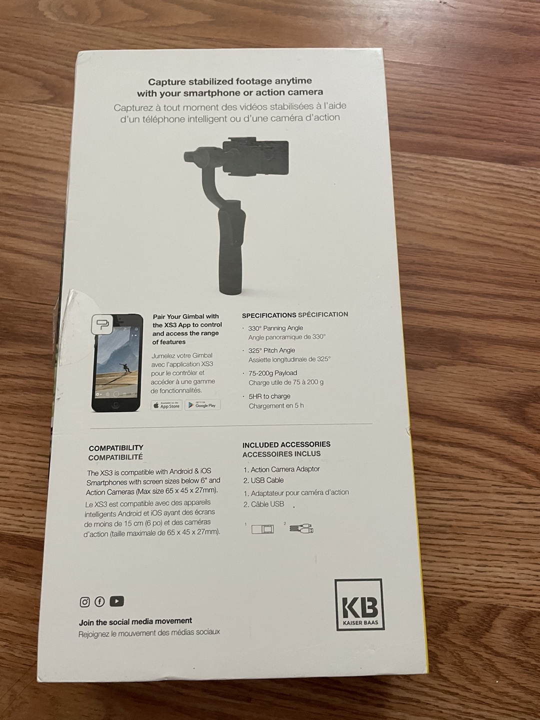 XS3 Stabilized Gimbal