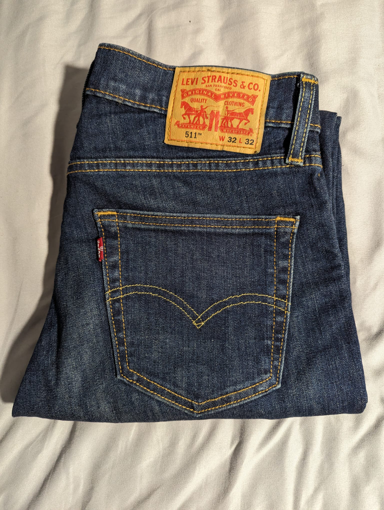 Original 511 Levi Strauss Men jean 32x32 thumbnail