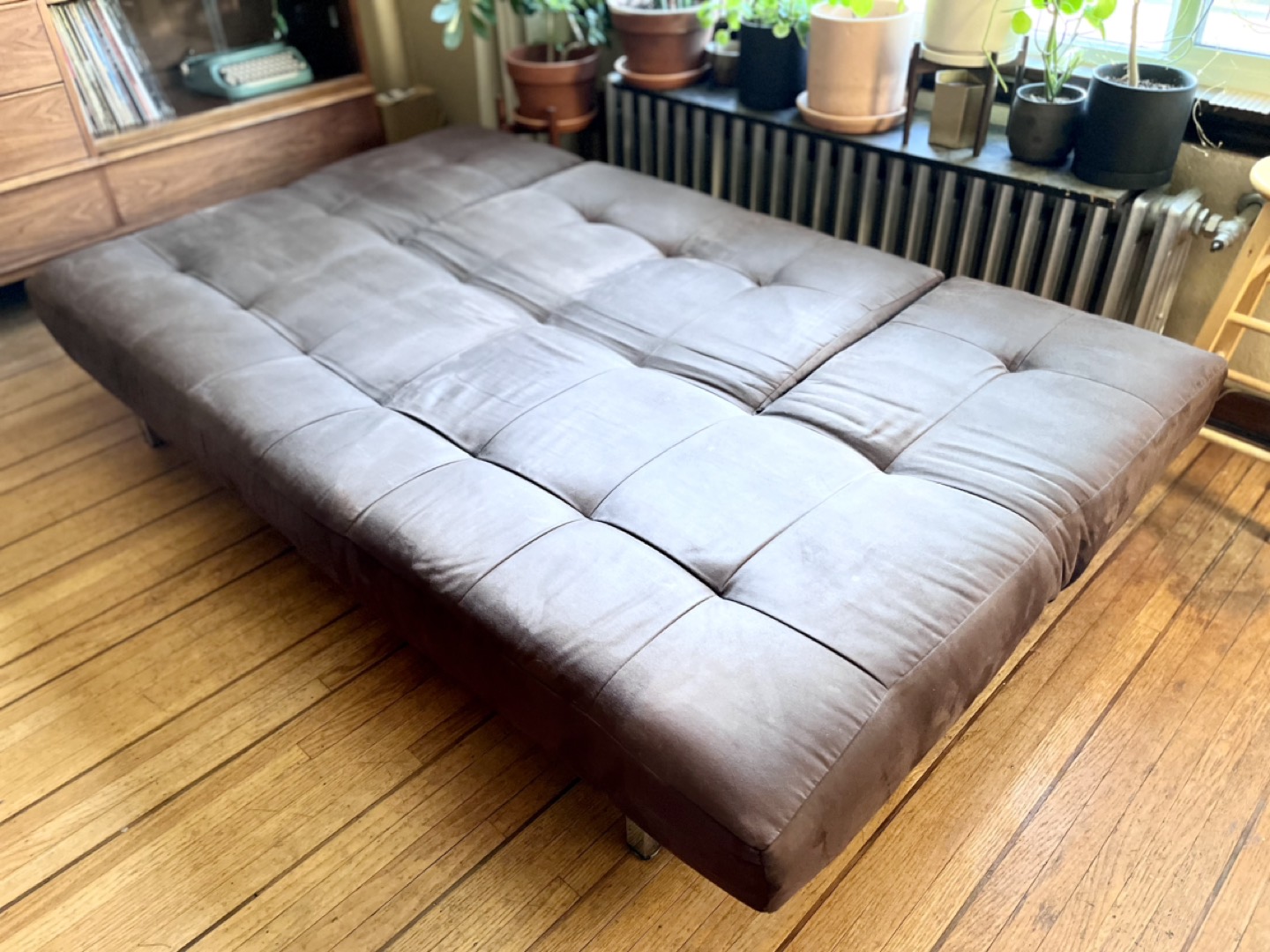 Convertible Futon Sofa Bed / Chaise Lounger image indicator(3)