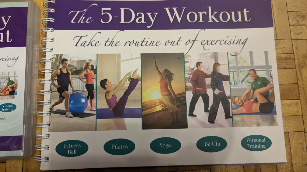 Workouts manual and DVDs - photo 3