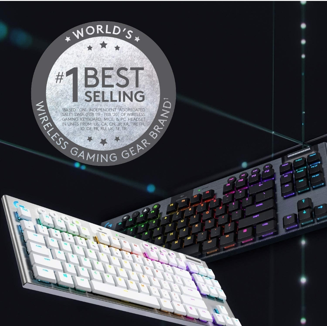 Logitech G915 TKL Tenkeyless LIGHTSPEED Wireless thumbnail