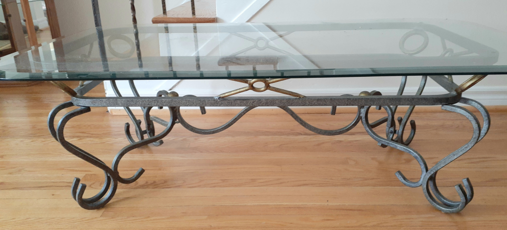 Glass Coffee Table and End Tables