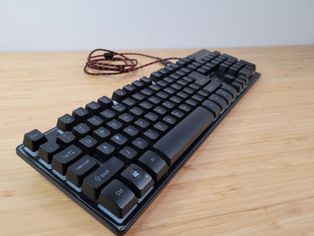 Sky tech multicolored USB keyboard