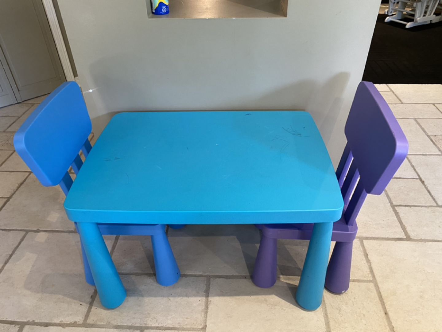 IKEA Kids Table & 2 Chairs