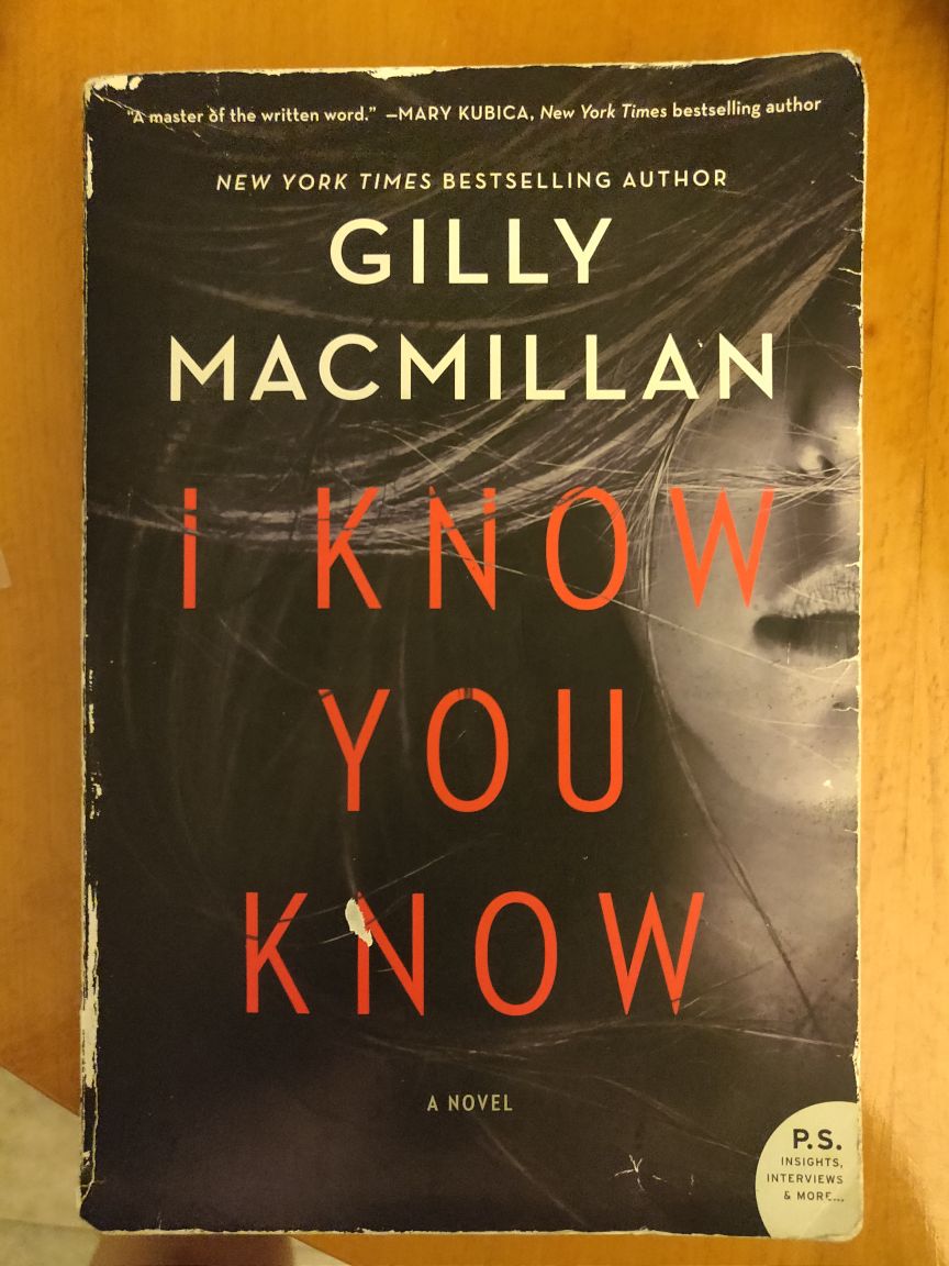 Novel - I know you know  #freecycle