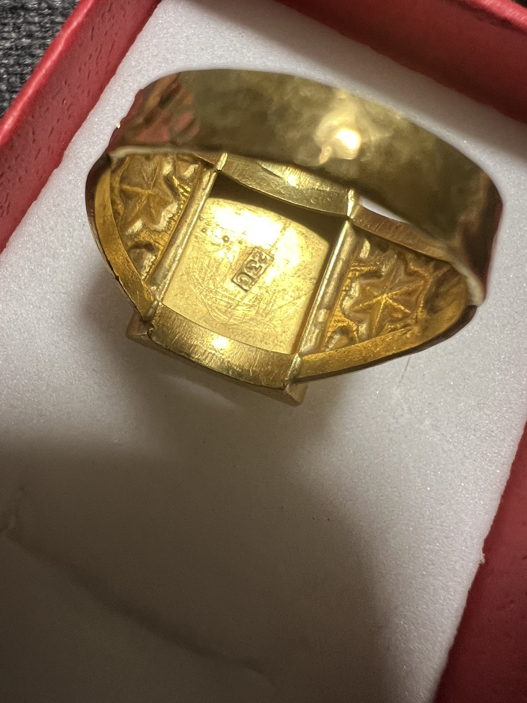 22k real gold ring for men image indicator(4)