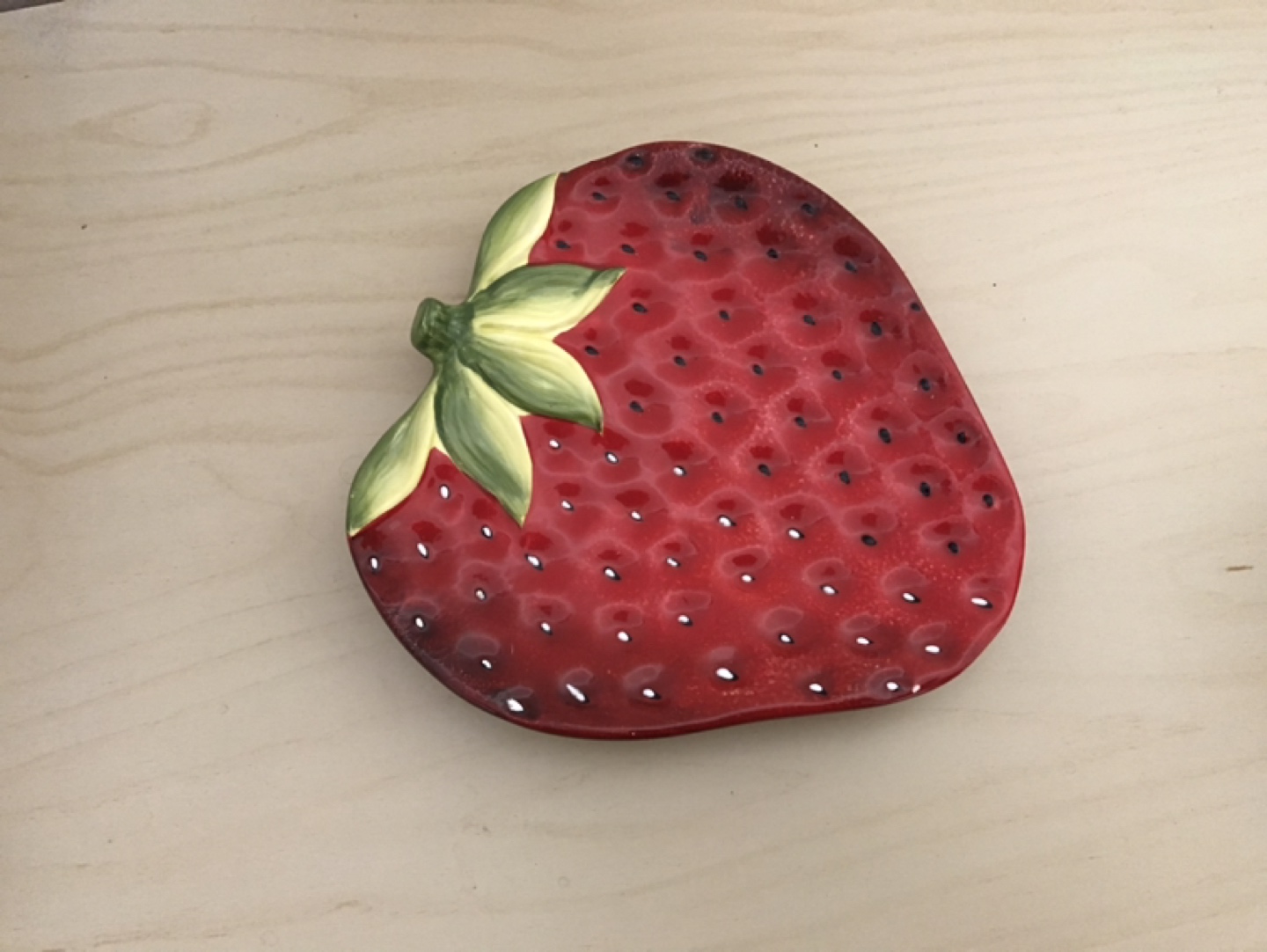 Strawberry desert plate image indicator(2)