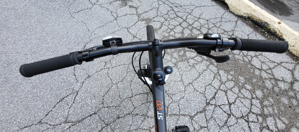 27.5" Touring Mountain Bike - ST 120 Grey/Orange image indicator(8)