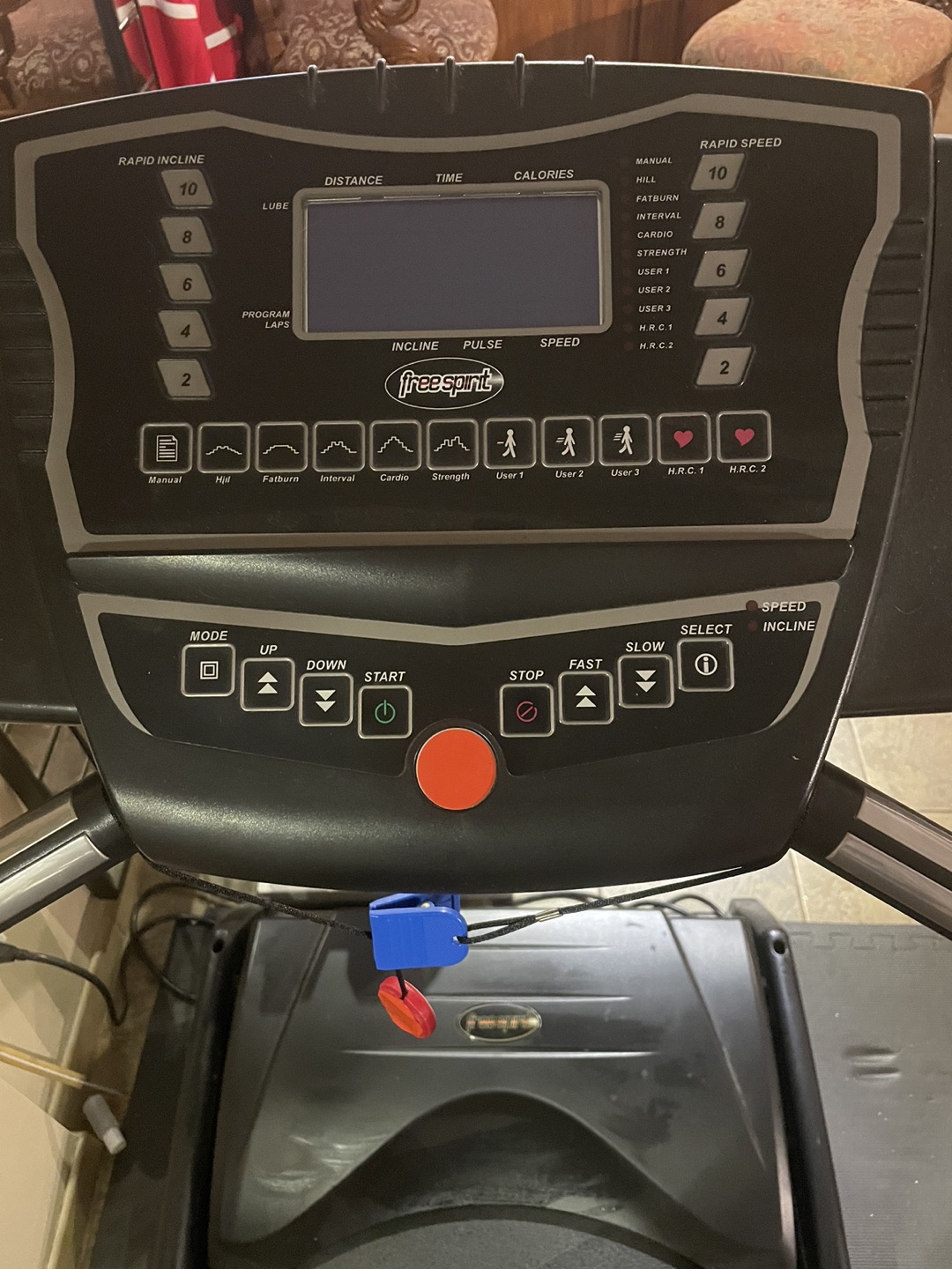 Freespirit Treadmill image indicator(4)