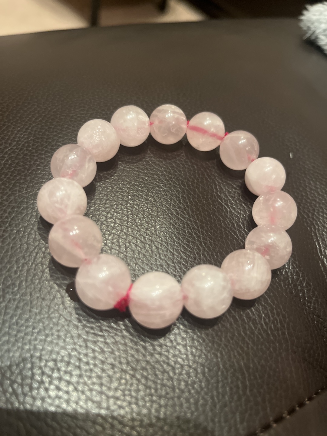 Pink crystal bracelet