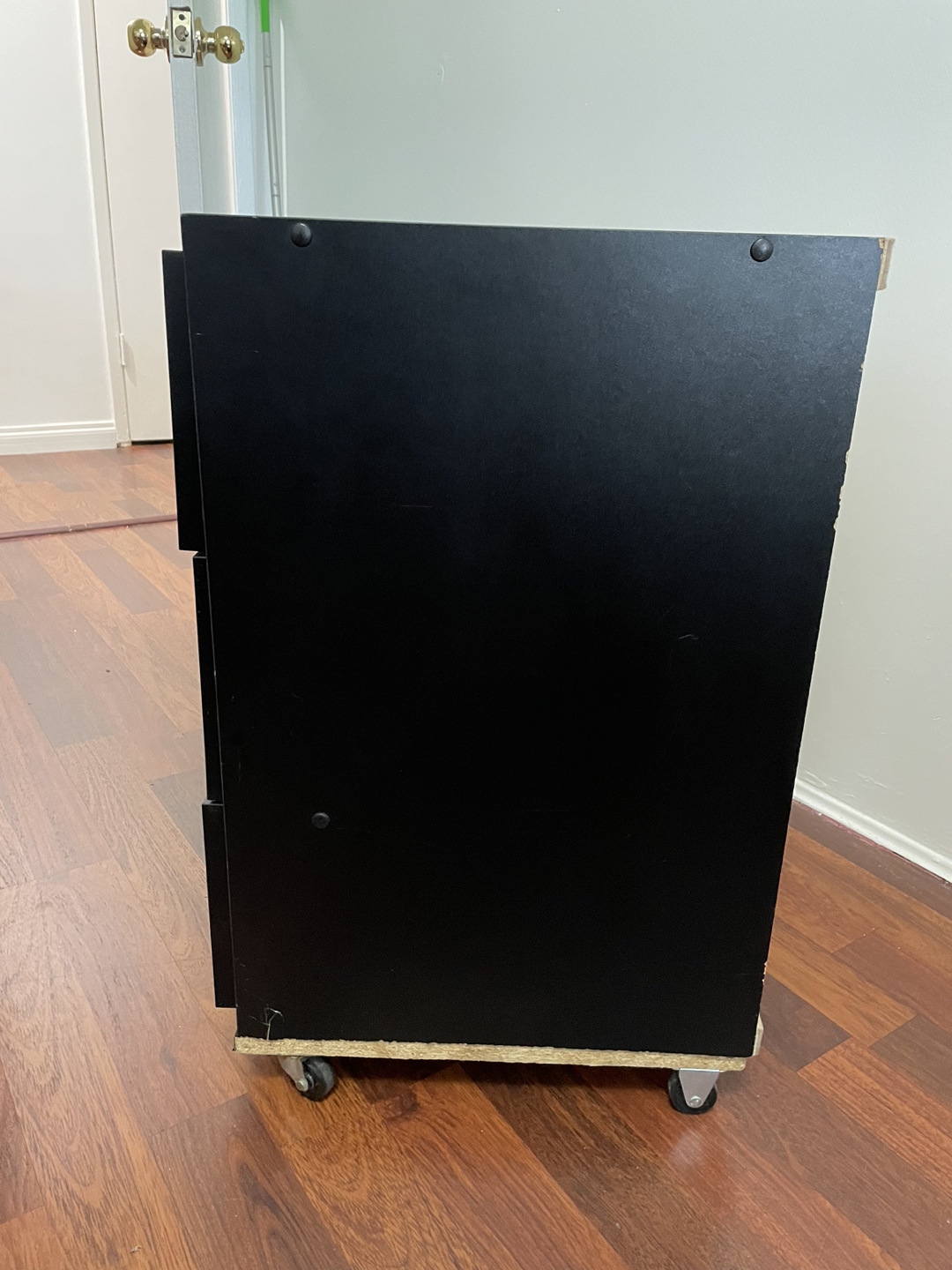 Black 3-Drawer Chest - photo 3