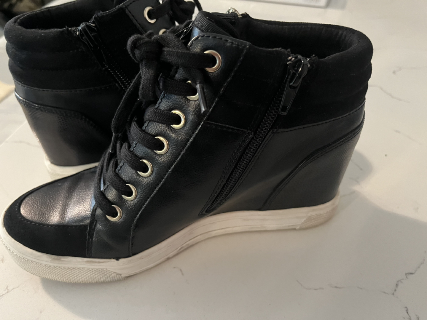 Aldo High Top Wedge Sneakers image indicator(4)