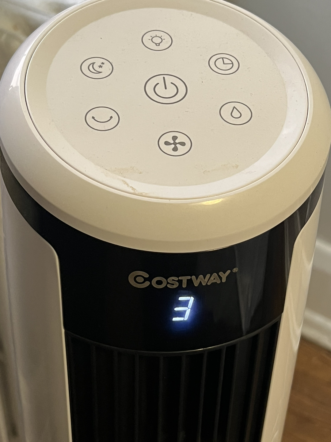 Costway 41” Evaporative Air Cooler Quiet Cooling Oscillating Fan - photo 2