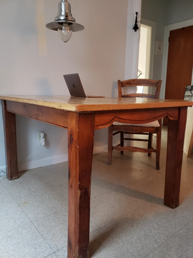 Vintage  Farmhouse Dinning Table - photo 5