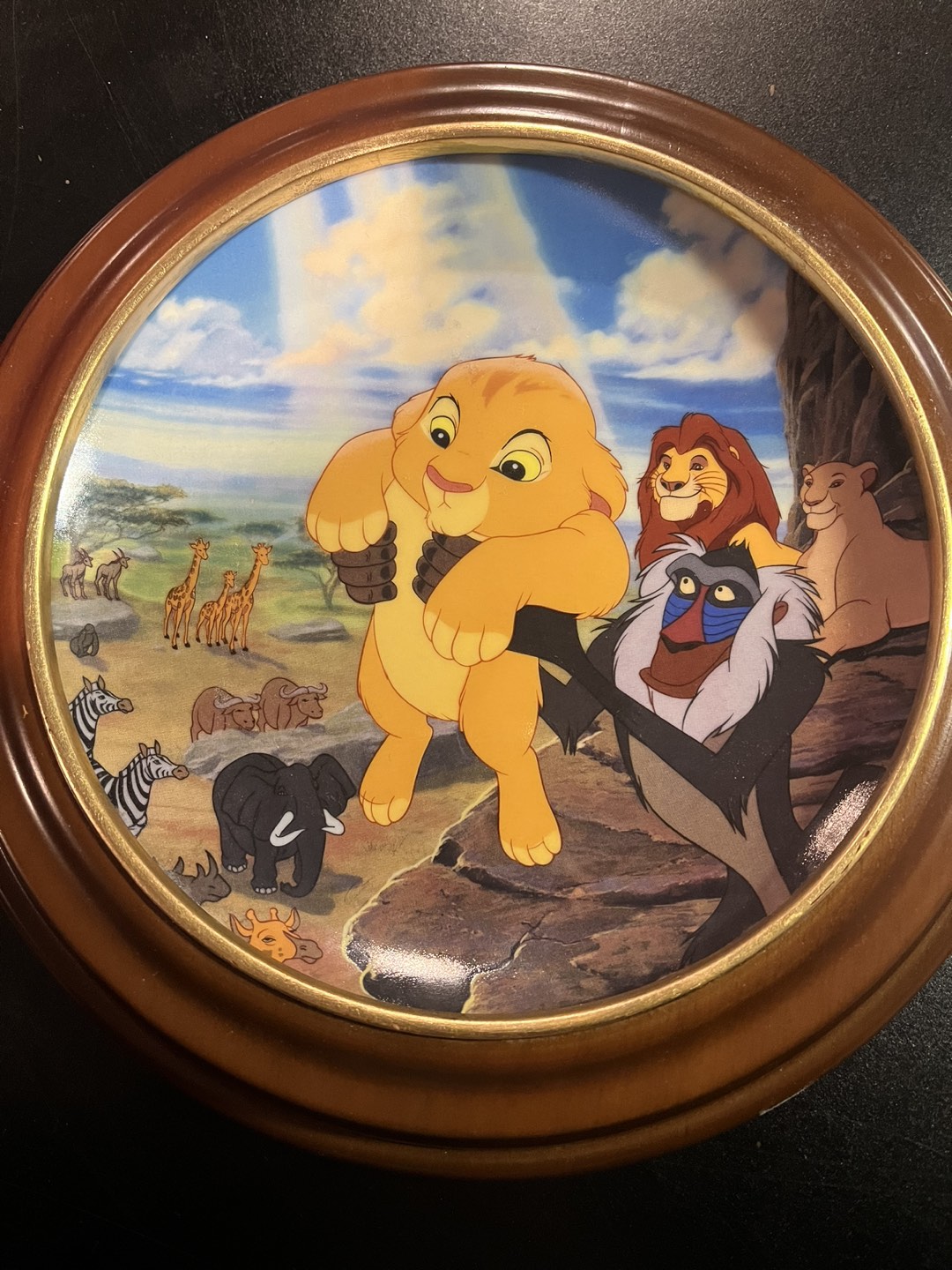 Disney Circle of Life Bradford Exchange Plate image indicator(2)