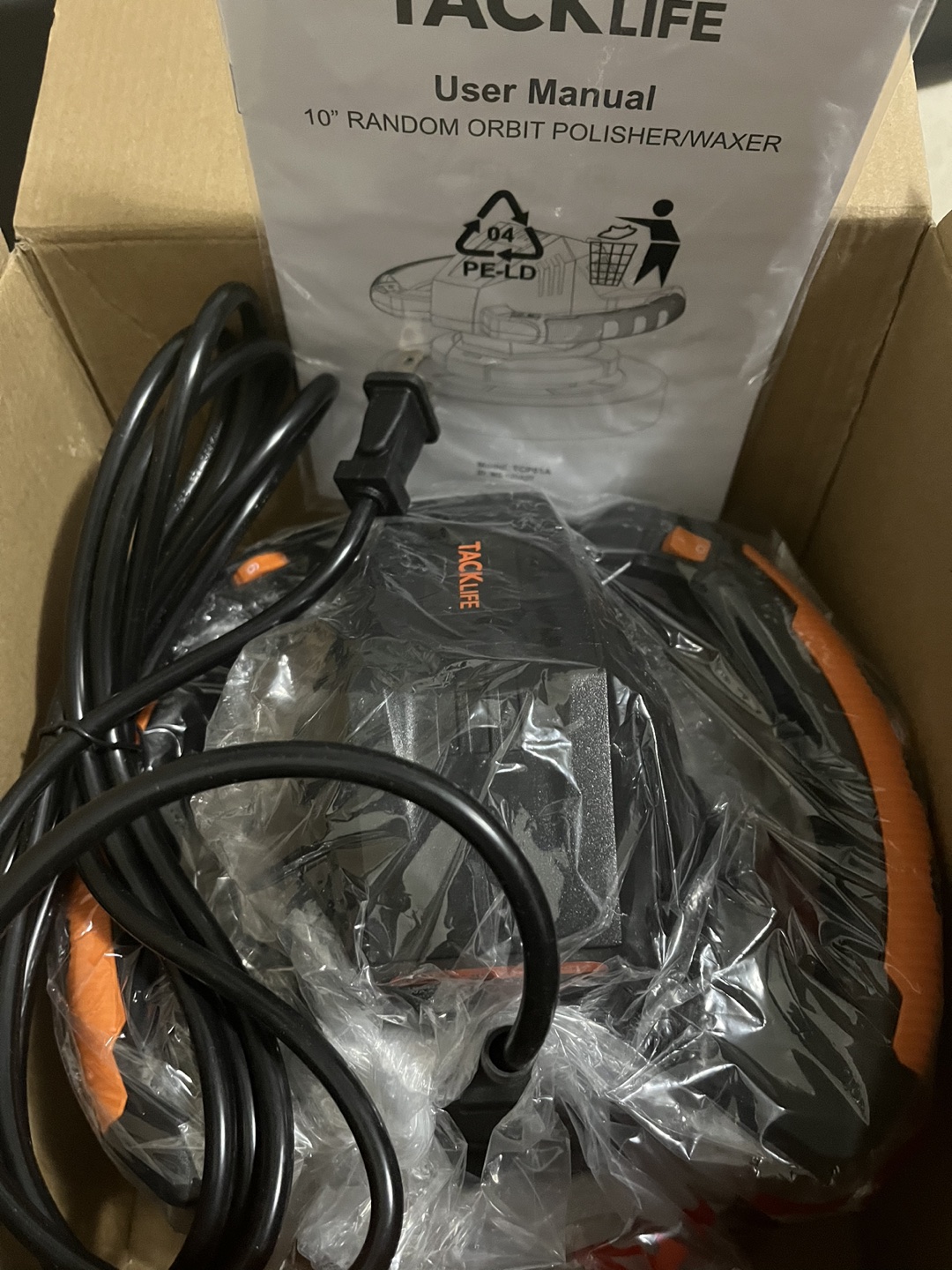 ** Brand New in Box ** TACKLIFE Orbit Waxer/Polisher 10" image indicator(2)