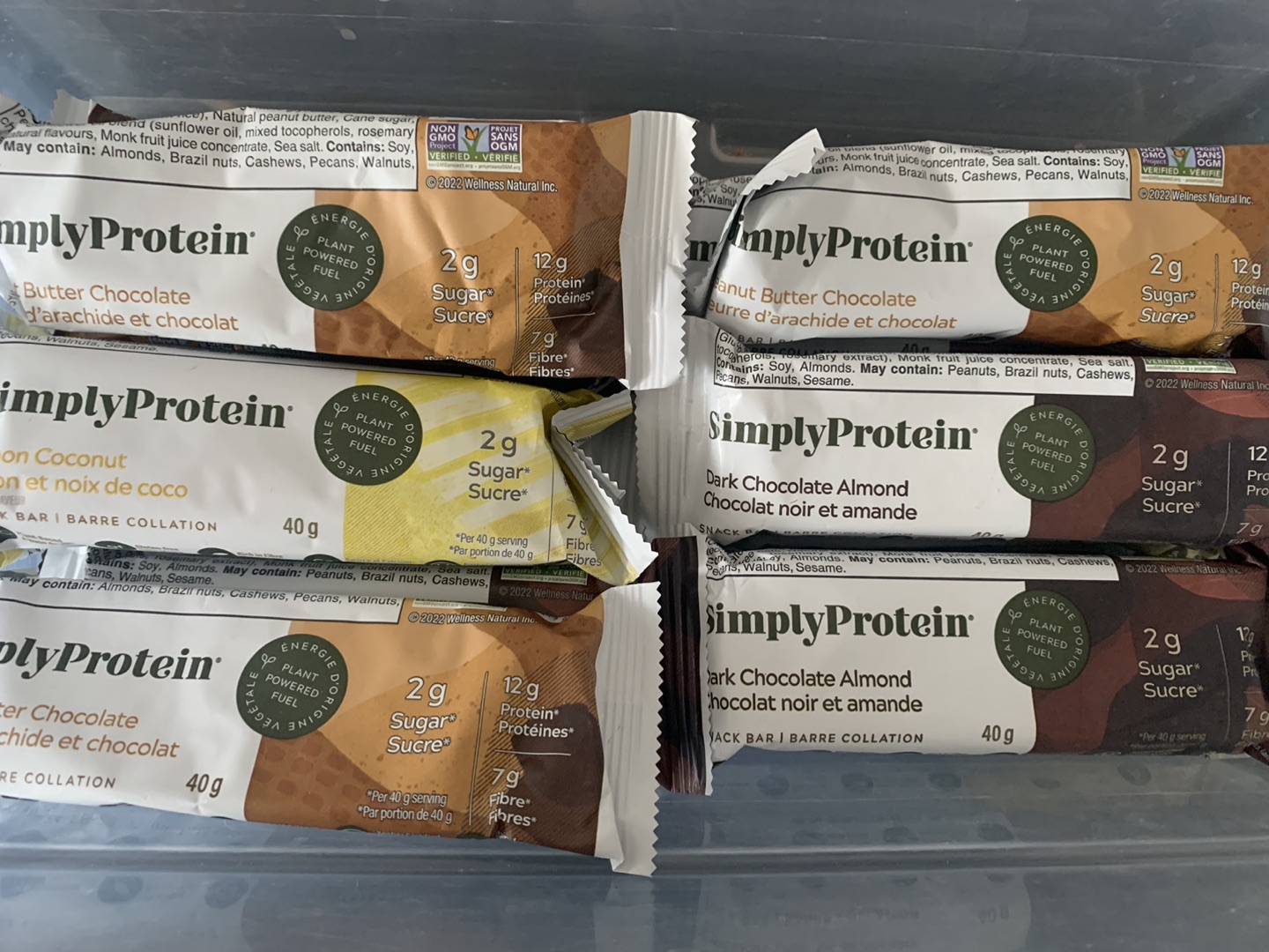 Simply Protein bars #freecycle