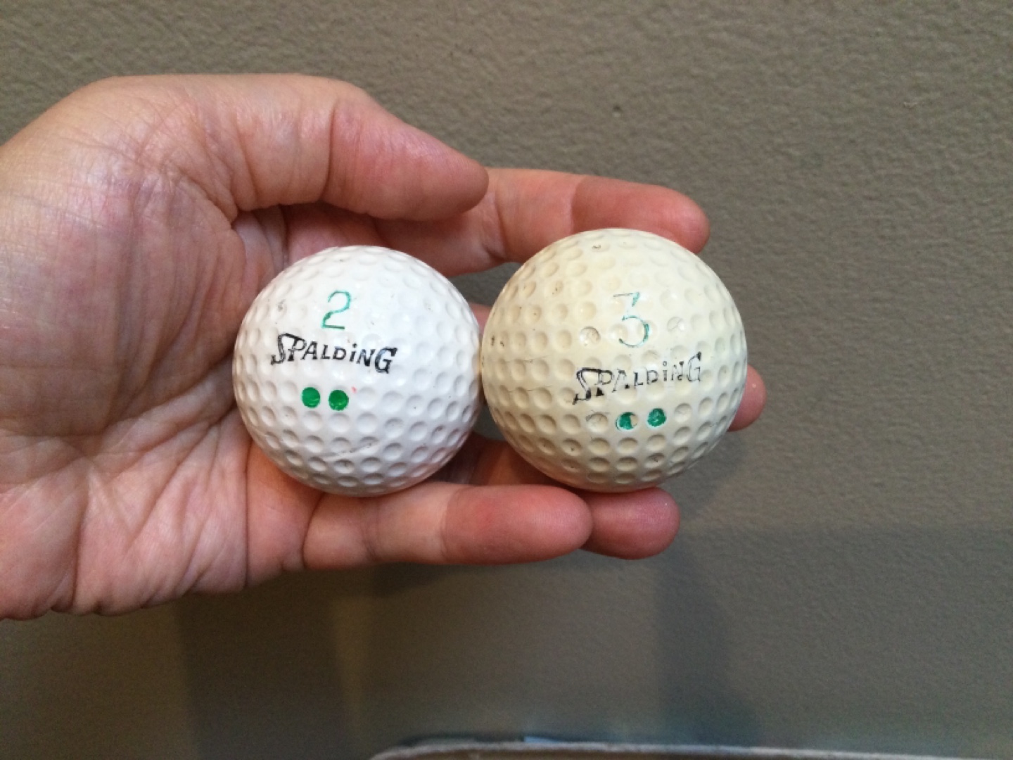Vintage assorted golf balls one dozen - photo 2