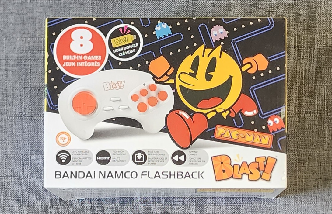Bandai Namco Blast Flashback Gaming Console