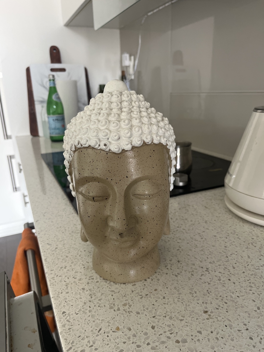 HURRY moving sale Buddha Head Statuette thumbnail