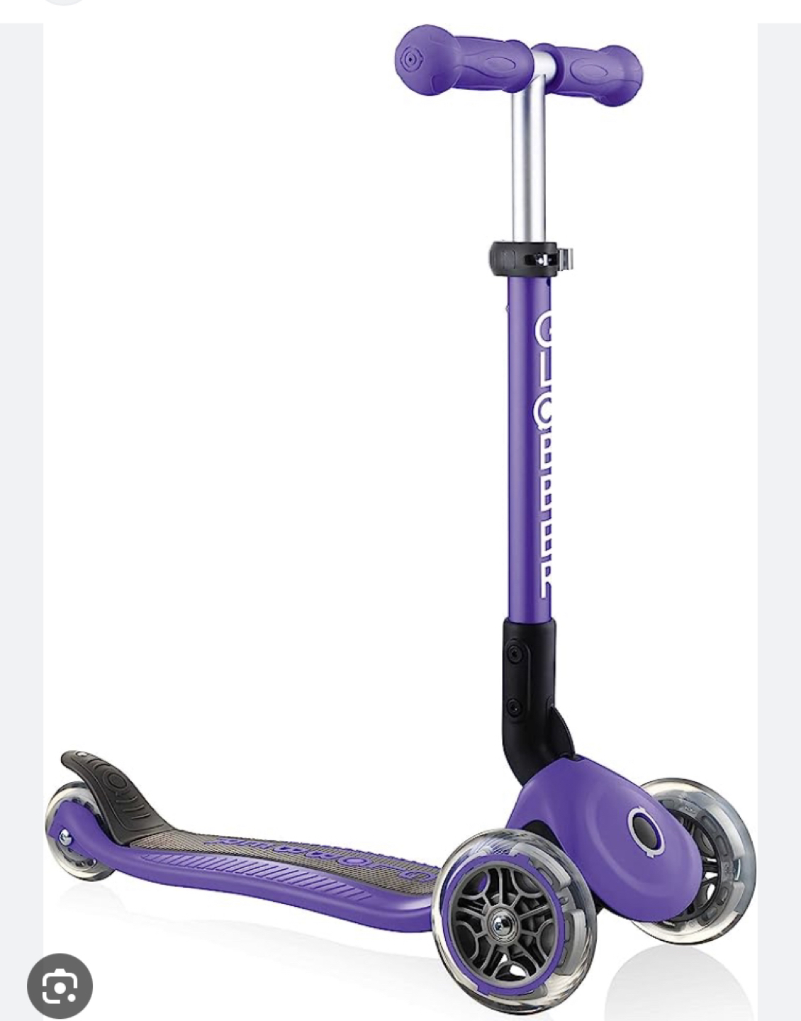 Globber Junior Foldable Scooter - Violet thumbnail