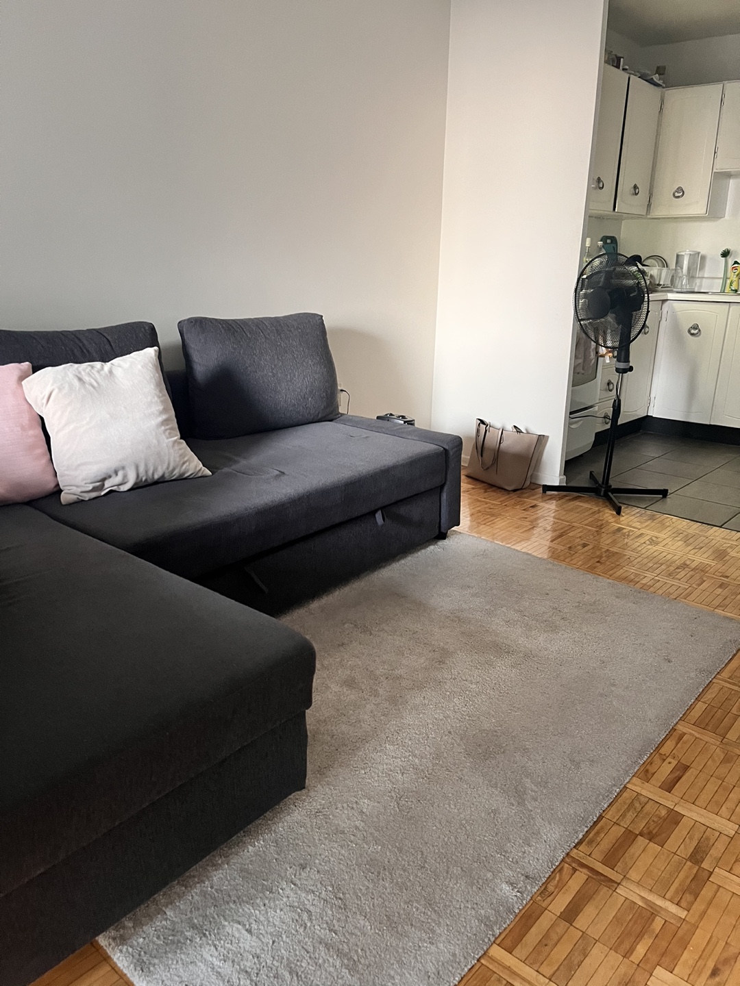 IKEA Stoense Grey Carpet / Rug - unicolour - photo 3
