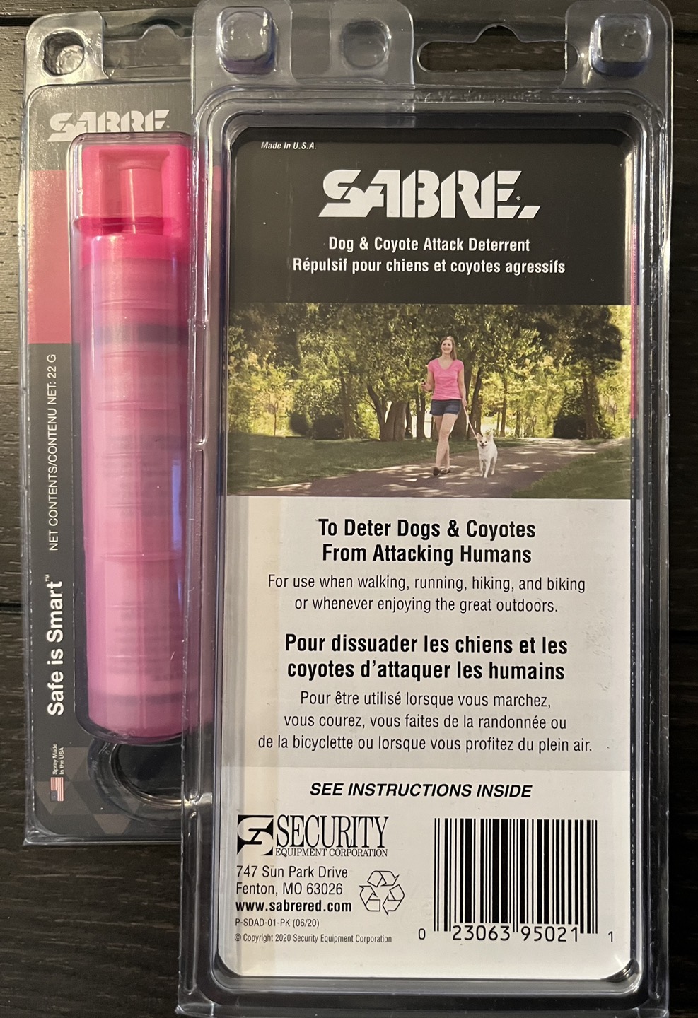 ** Brand New** Sabre dog spray $15 each image indicator(2)
