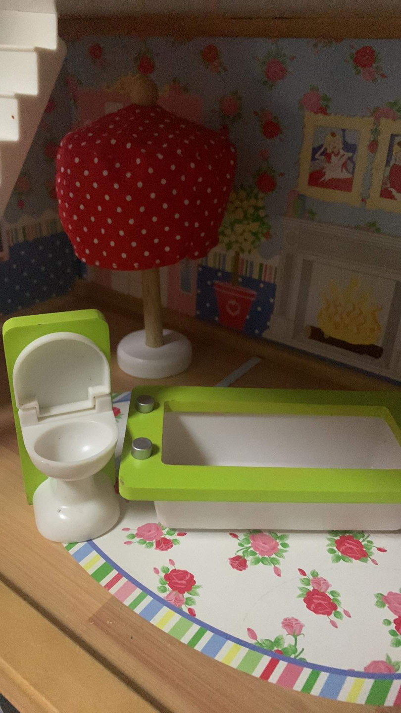 Wooden dollhouse image indicator(10)