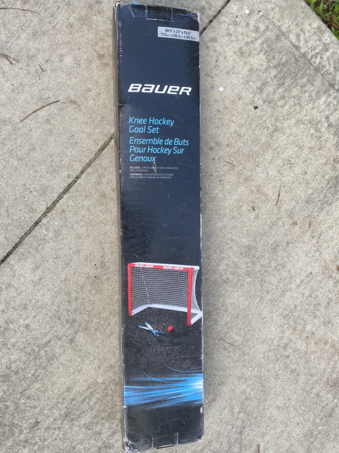 bauer knee hockey goal set - photo 3