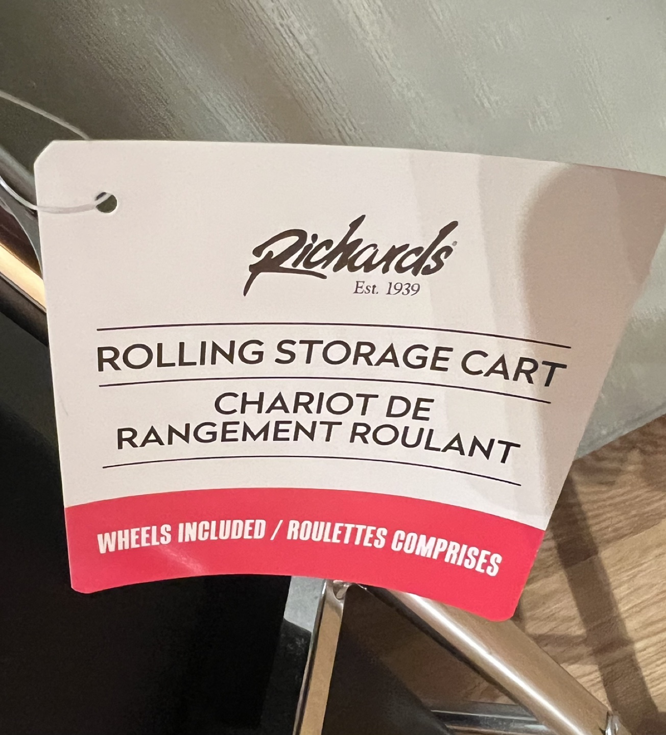 Rolling storage cart - photo 3