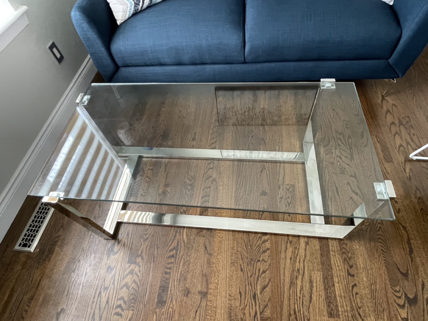 Glass top coffee table - photo 5