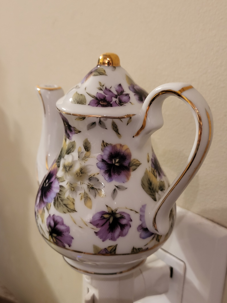 Porcelain Tea Pot Night Light  - photo 2