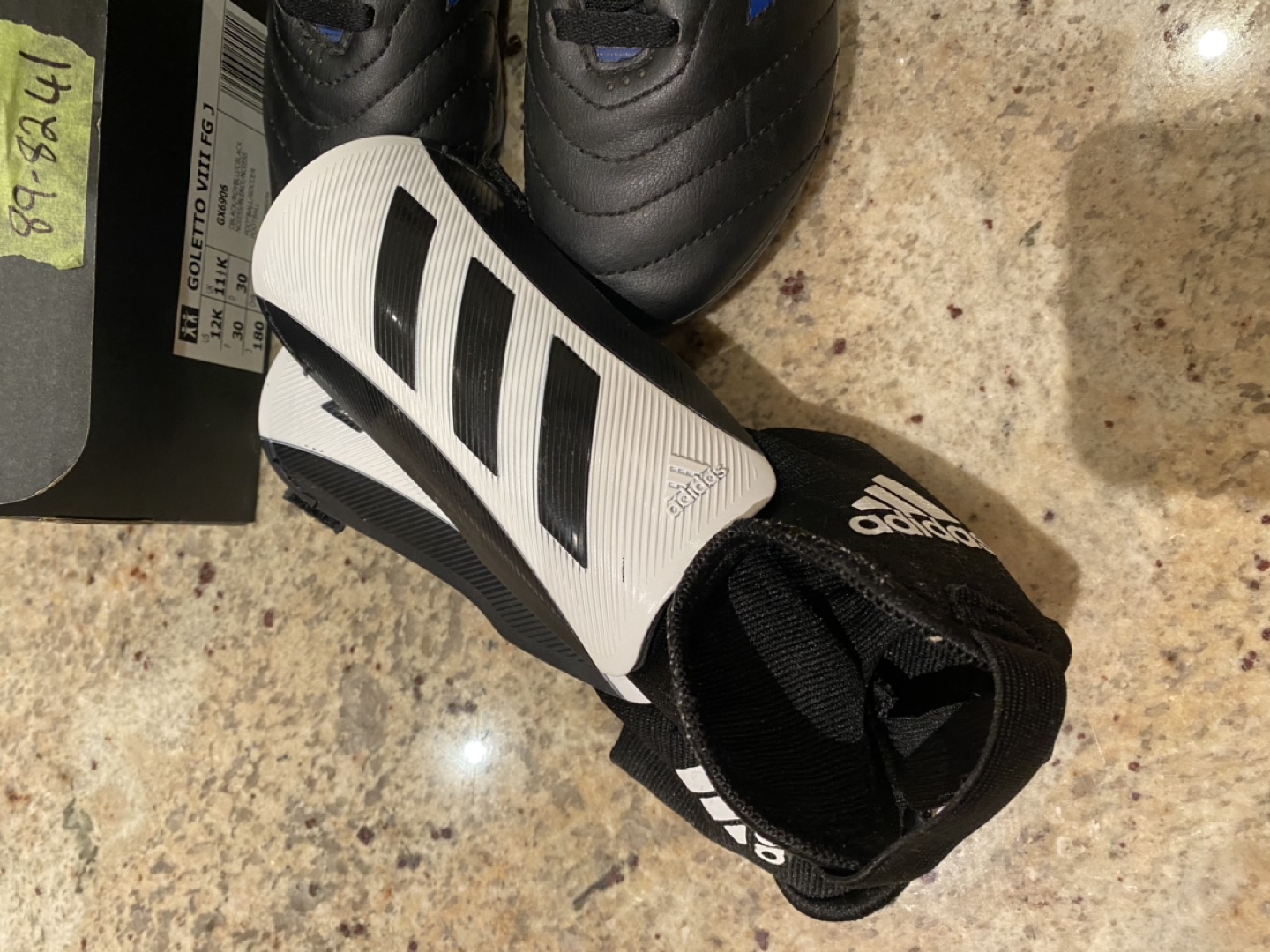 Boys Soccer Cleats & Shin Padd - photo 2