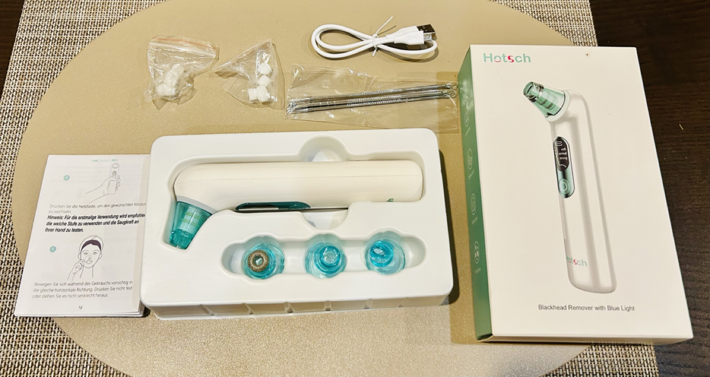 Blackhead Remover Pore Vacuum with 
BLUE LIGHT! - photo 3