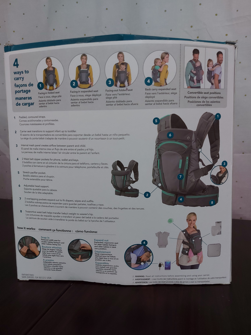 Infantino Carry-On Multi-Pocket Carrier

 - photo 5