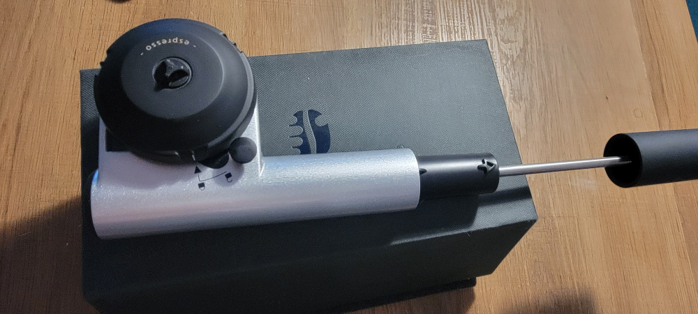 Espresso maker, handheld thumbnail