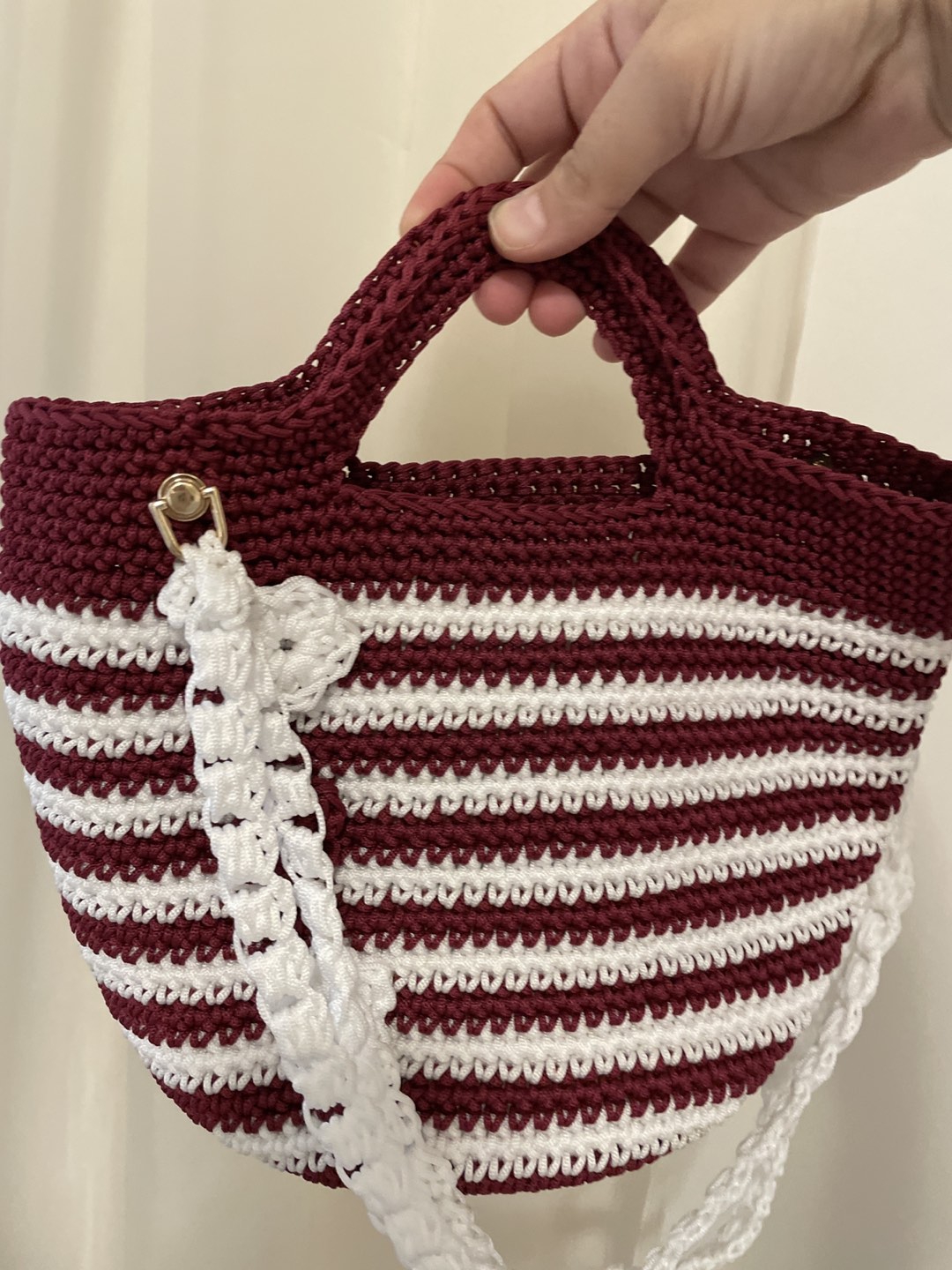 Crochet bag, hand bag image indicator(4)