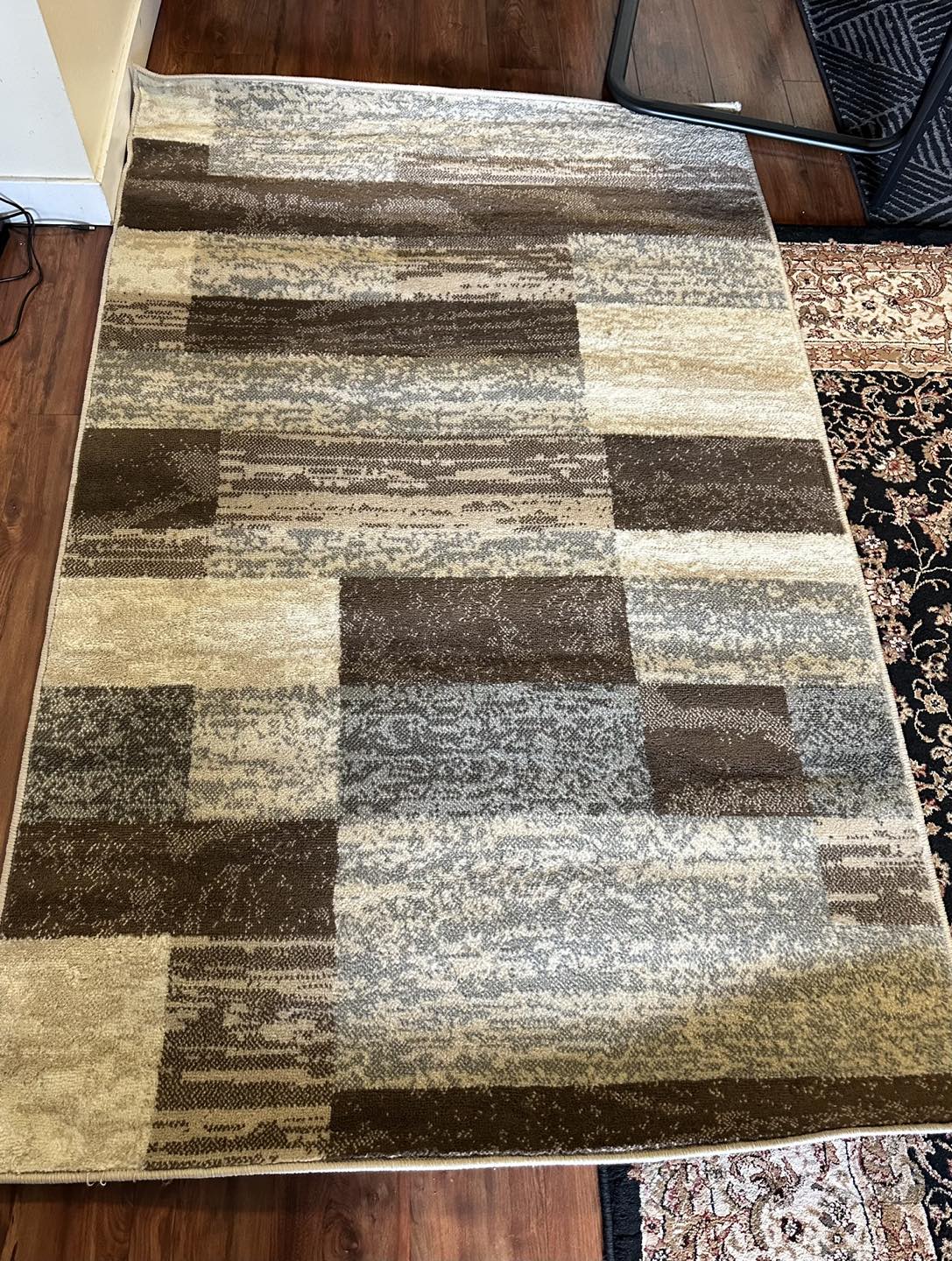 Superior Modern Rockwood Collection Area Rug, Slate, 4' x 6 image indicator(7)