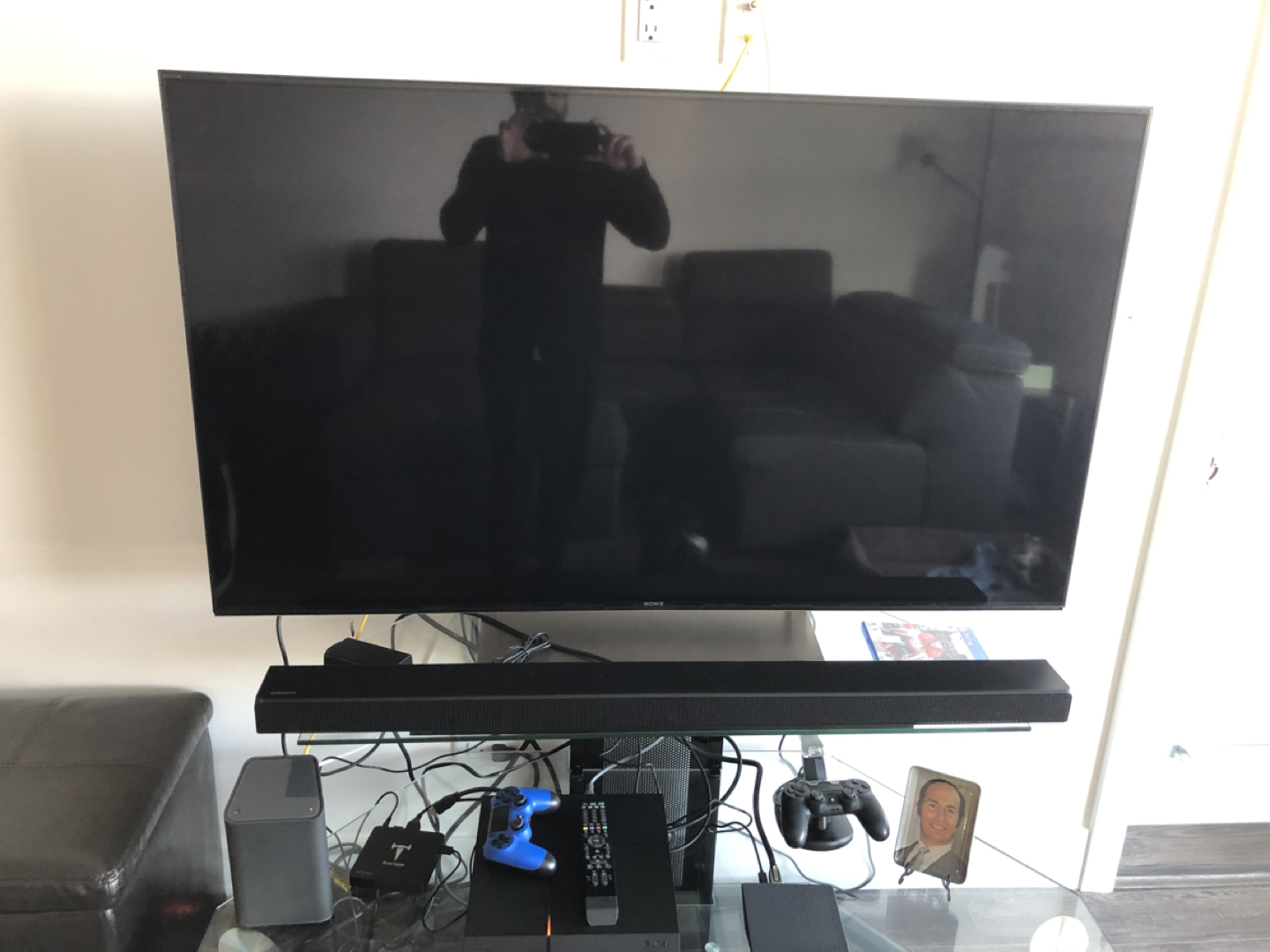 3 tiered glass tv stand image indicator(5)