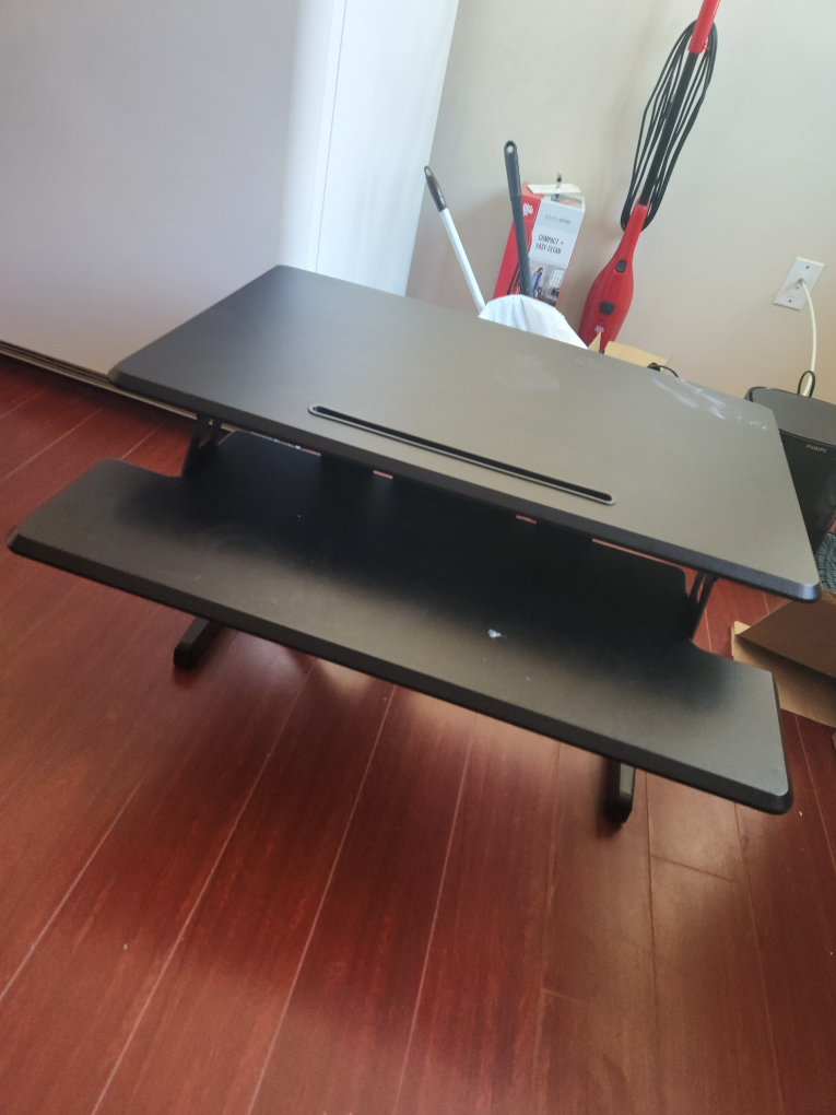 elevating desk