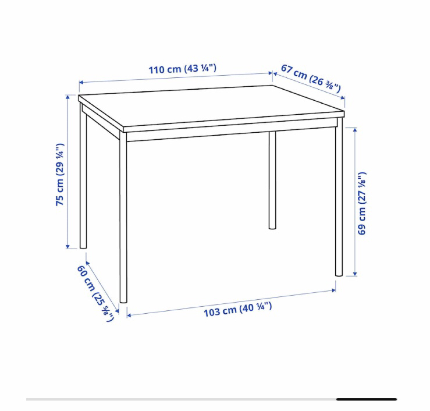 Ikea Dinning Table - photo 3