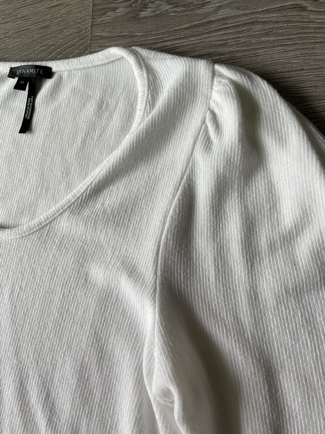💰 White top Dynamite Size L - photo 3