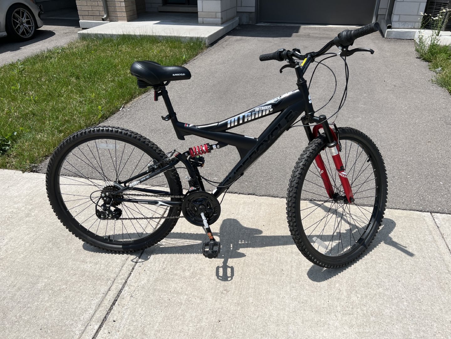 Supercycle Nitrous Bicycle Mountain Bike, 26-in like new - photo 2