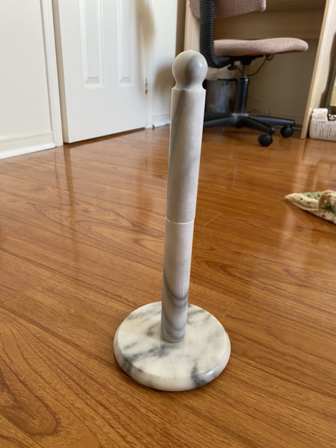 Stylish marble paper towel holder thumbnail